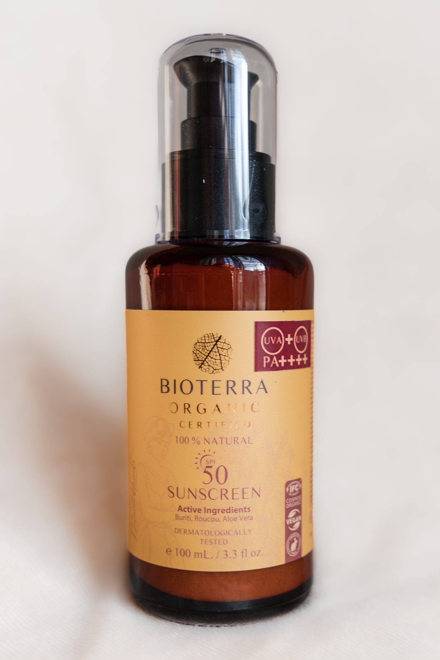 Bioterra Organic Sunscreen SPF40